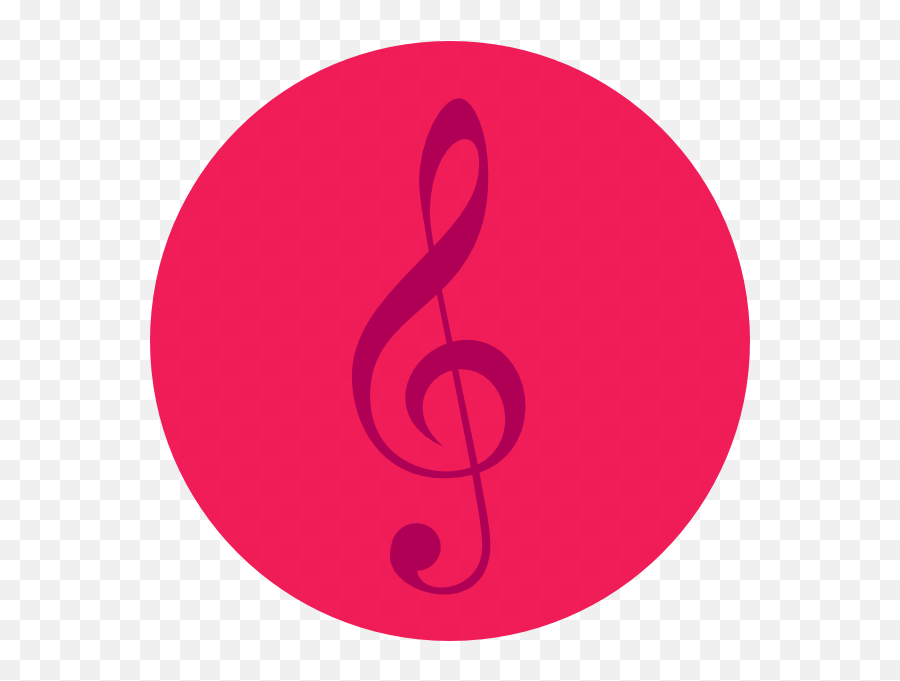 Music Pin Clip Art - Her Golden Treble Clef Musical Note Emoji,Treble Cleff Clipart