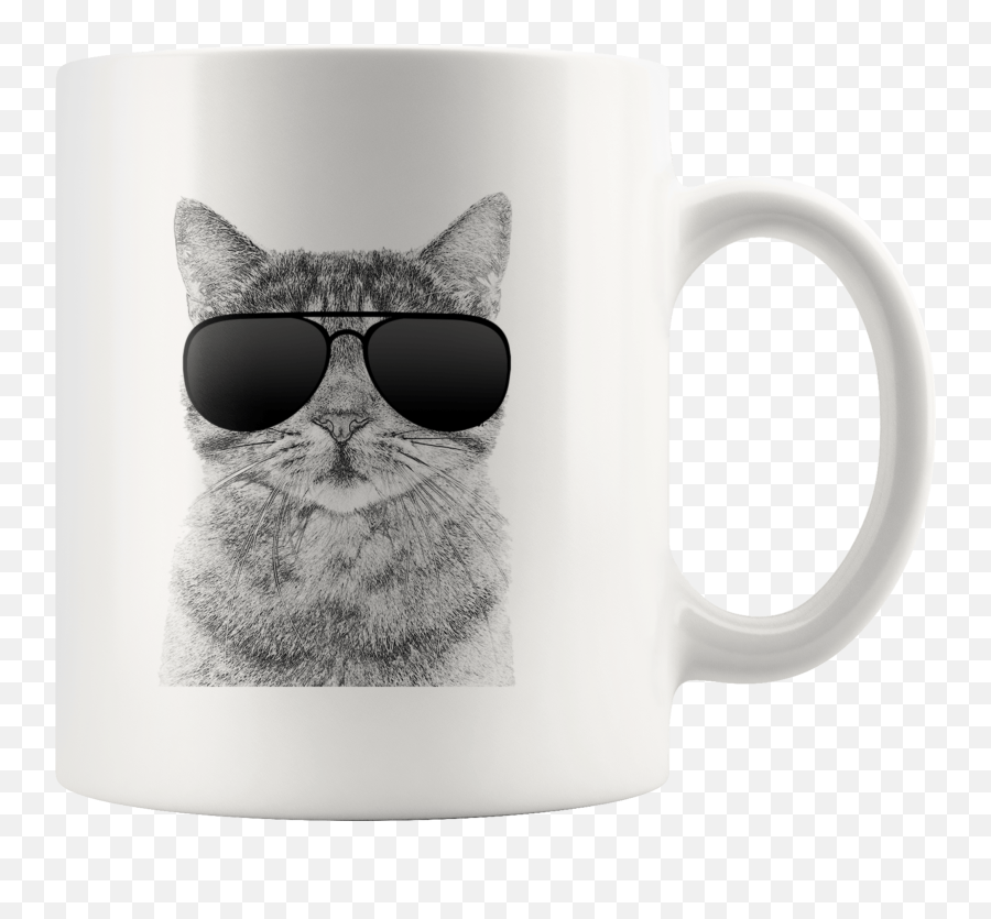 Cool Cat Mug Creative Kidstuff Emoji,Cool Cat Png