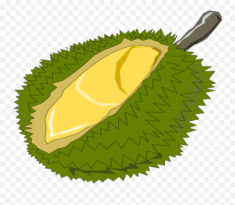 Download Vector Royalty Free Free Fruits Name - Durian Emoji,Free Fruit Clipart