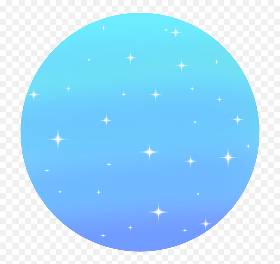 Stars Circle Background Aesthetic Sticker By Dex Emoji,Star Circle Png
