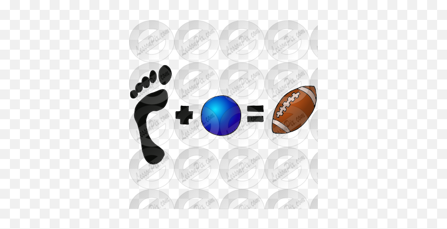 Football Picture For Classroom Therapy Use - Great Emoji,Football Png Clipart