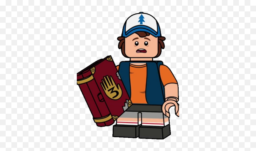 Dipper Pines Cjdm1999 Lego Dimensions Customs Community Emoji,Independence Hall Clipart