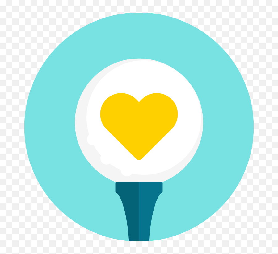 Golf Ball Clipart Png - Hit The Links Circle 901238 Heart Emoji,Golf Ball Clipart