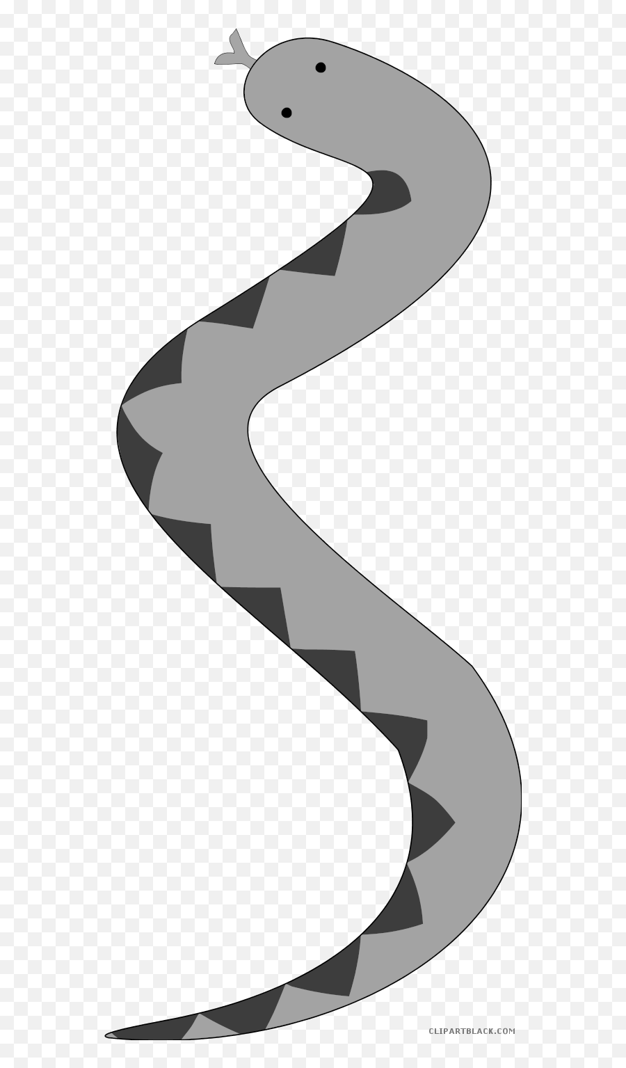Cartoon Snake Clipart - Horizontal Emoji,Snake Clipart