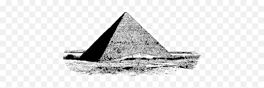 Egyptian Giza Pyramid Png Clipart Pngimagespics - Dot Emoji,Pyramid Clipart