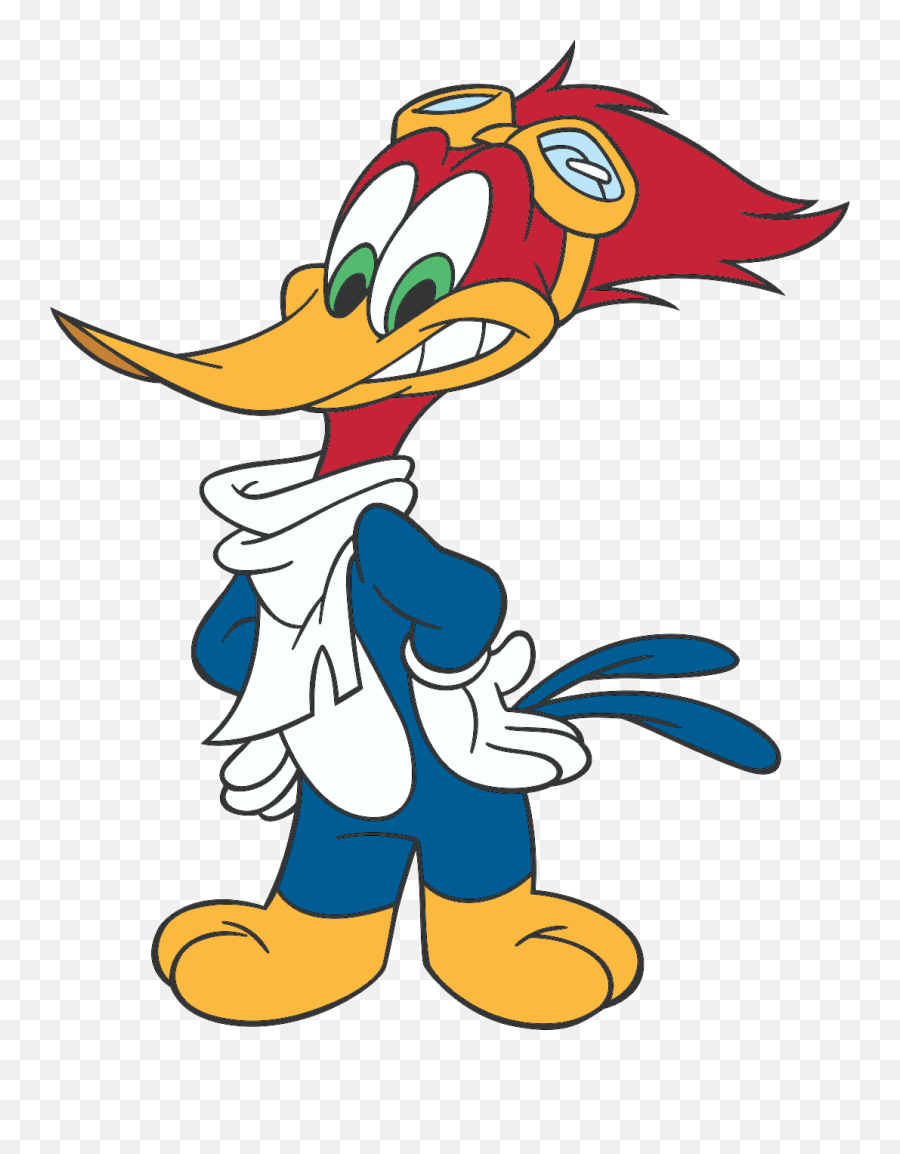 Check Out This Transparent Woody Woodpecker Pilot Outfit Png - Woody Woodpecker Clipart Emoji,Woody Png