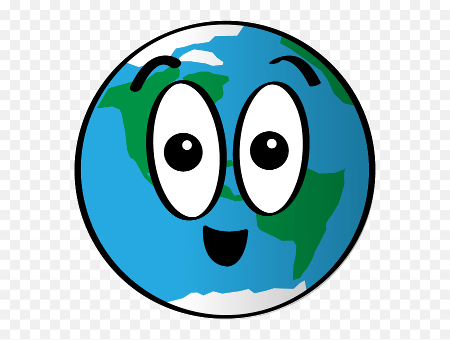 Illustration Of Earth - Cartoon Earth Thank You Clipart Cartoon Earth Planet Png Emoji,You Clipart