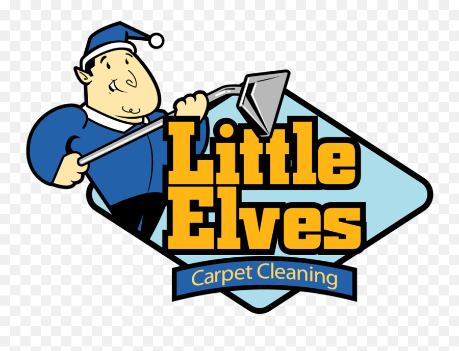 Little Elves Carpet Cleaning Company Emoji,Carpet Cleaning Logo