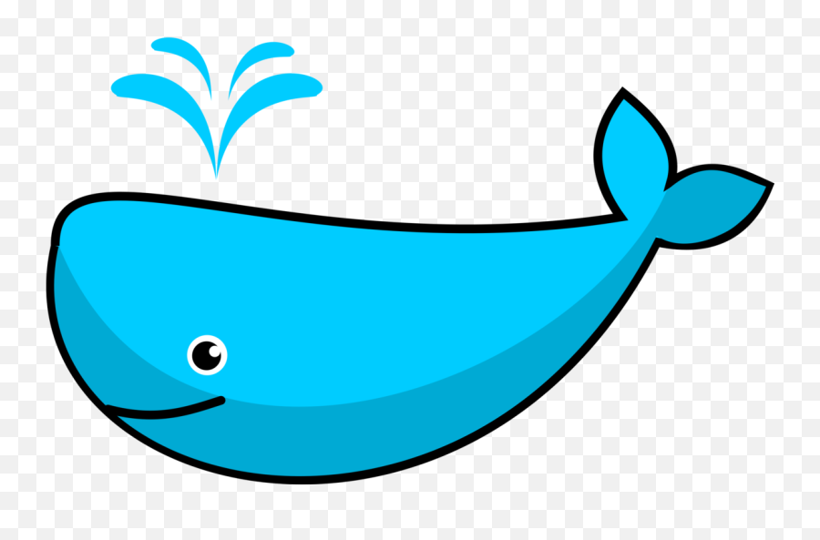 Download Sperm Whale Killer Whale - Free Whale Clip Art Emoji,Whale Clipart