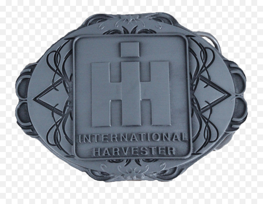 International Harvester Etched Belt - Solid Emoji,Case Ih Logo