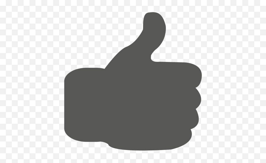 Thumbs Up Flat Icon - Transparent Thumb Up Png Emoji,Thumbs Up Png