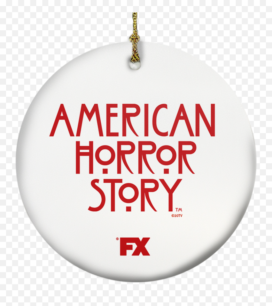 American Horror Story Stacked Logo - Museo Nacional Emoji,American Horror Story Logo