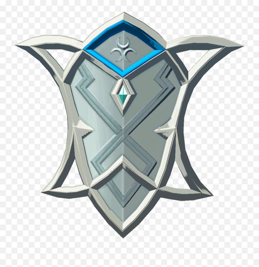 Silver Shield - Zora Shield Botw Emoji,Botw Logo