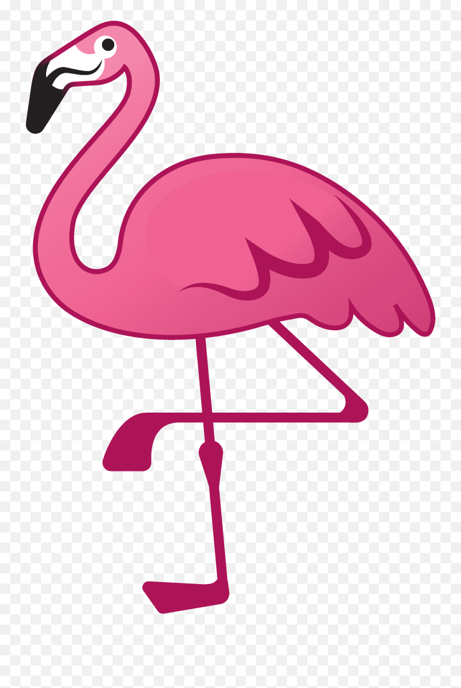 Flamingo Emoji Clipart - Sticker Tumblr Png Pink,Flamingo Clipart