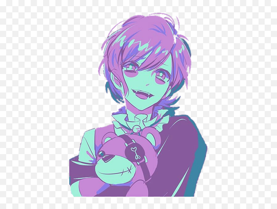 Aesthetic Boy Anime Png - Largest Wallpaper Portal Transparent Purple Anime Boy Emoji,Anime Boy Png