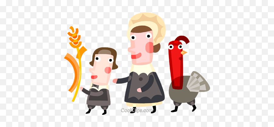 Pioneer Family At Thanksgiving Royalty - Sentences With The Word Thankful Emoji,Pioneer Clipart