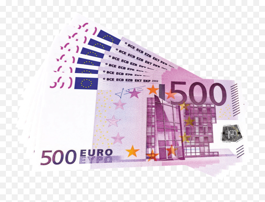 Money Euro Euros Bills 500 Cash - Euros Png Emoji,Pile Of Money Png