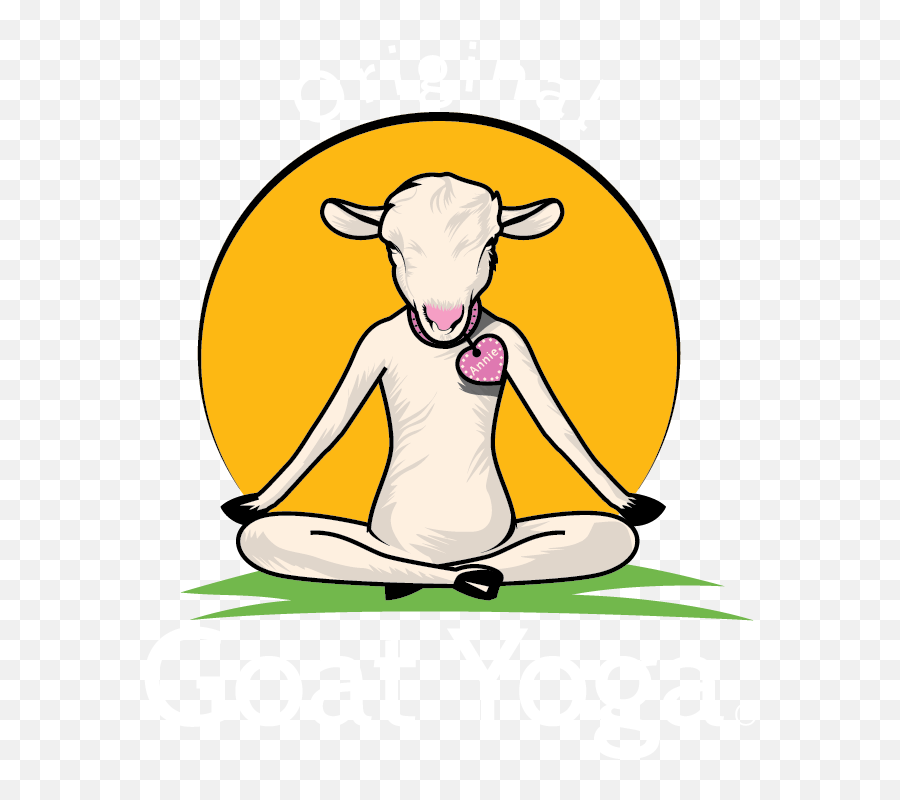 Original Goat Yoga Ky - Goat Meditation Clipart Full Size For Yoga Emoji,Goat Clipart