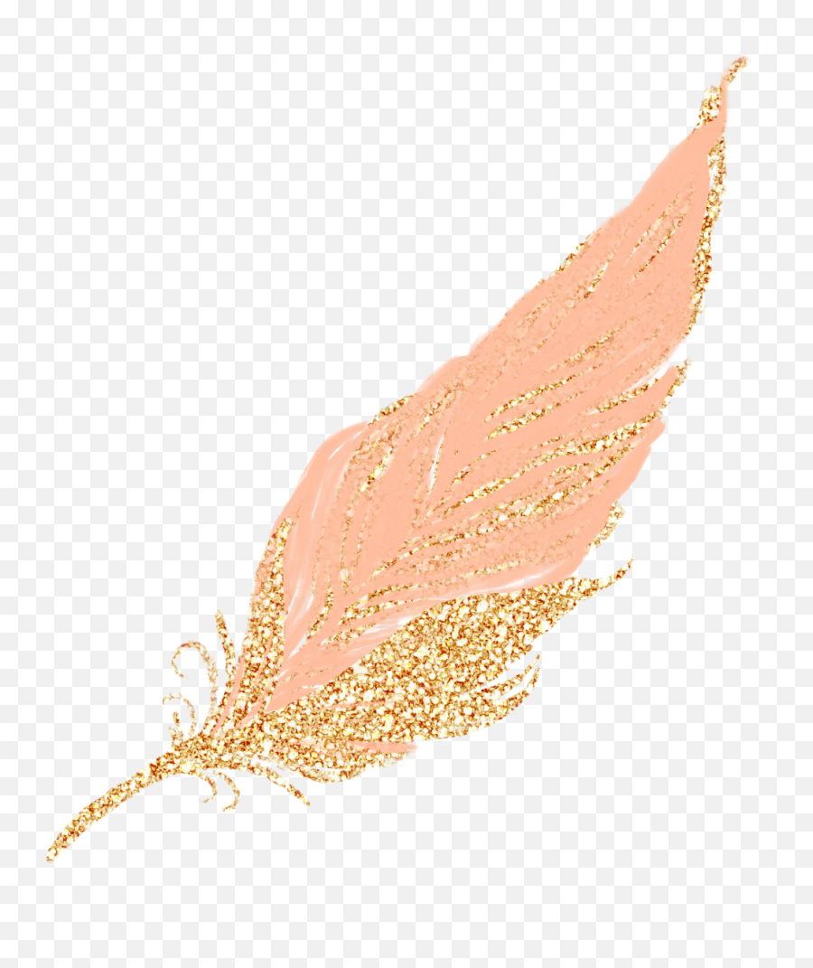 Download Feathers Feather Pastel Golden - Sketch Emoji,Feathers Png