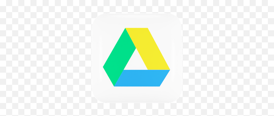Free Google Drive Logo 3d Download In Png Obj Or Blend Format - Horizontal Emoji,Google Drive Logo Png
