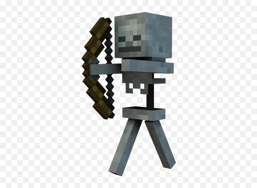 Download Minecraft Skeleton Png - Minecraft Skeleton Png Emoji,Minecraft Skeleton Png
