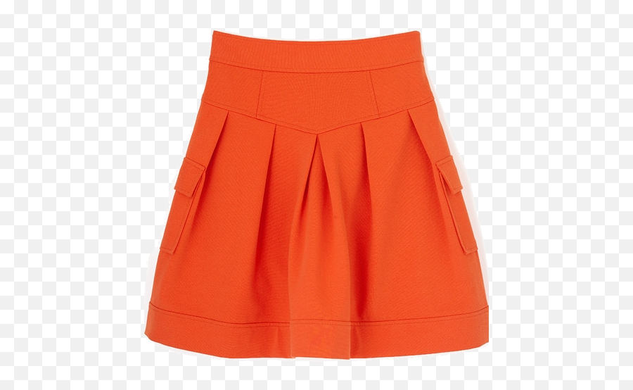 Elena Ekkah Skirts Orange Skirt - Trendmenet Emoji,Skirt Png