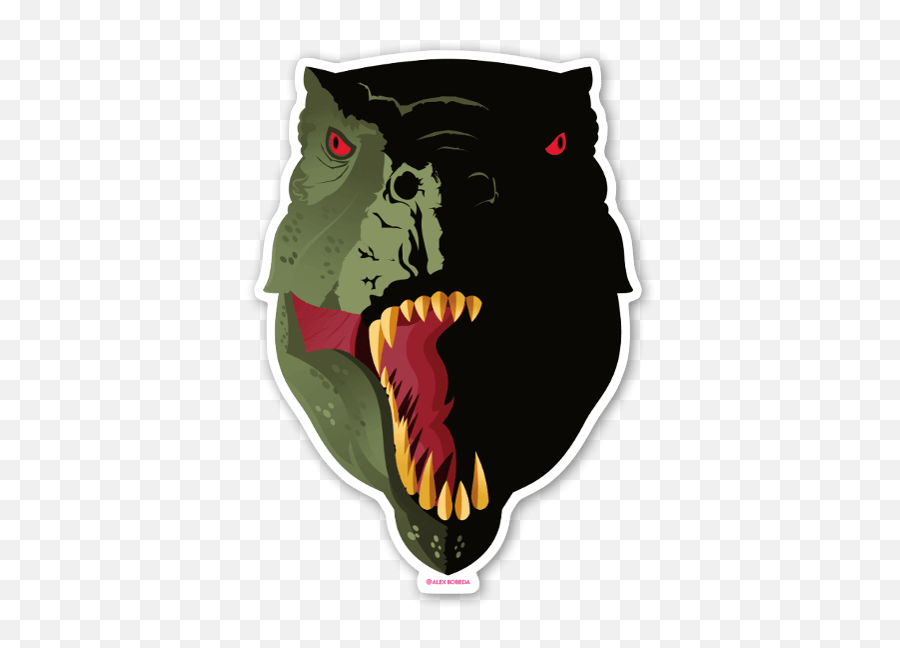 Die Cut Jurassic Park U2013 Stickerapp Shop Emoji,Jurassic Park Png