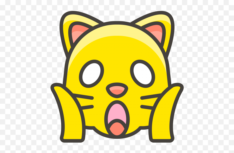 Weary Cat Face Emoji Png Transparent Emoji - Freepngdesigncom,Cat Emoji Png