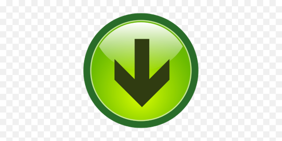 Green Arrow Download Button Transparent - Green Arrow Button Png Emoji,Green Arrow Logo