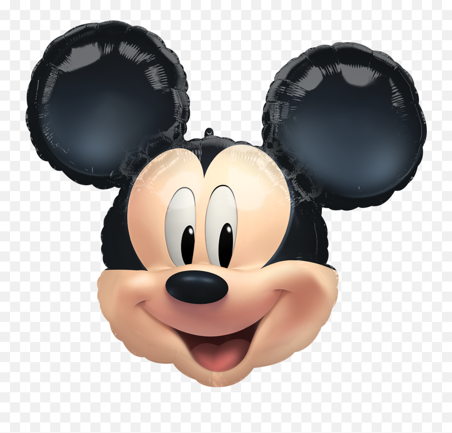 Minnie Mouse Forever Head Balloon 26 - Walmartcom Emoji,Baby Jesus In Manger Clipart