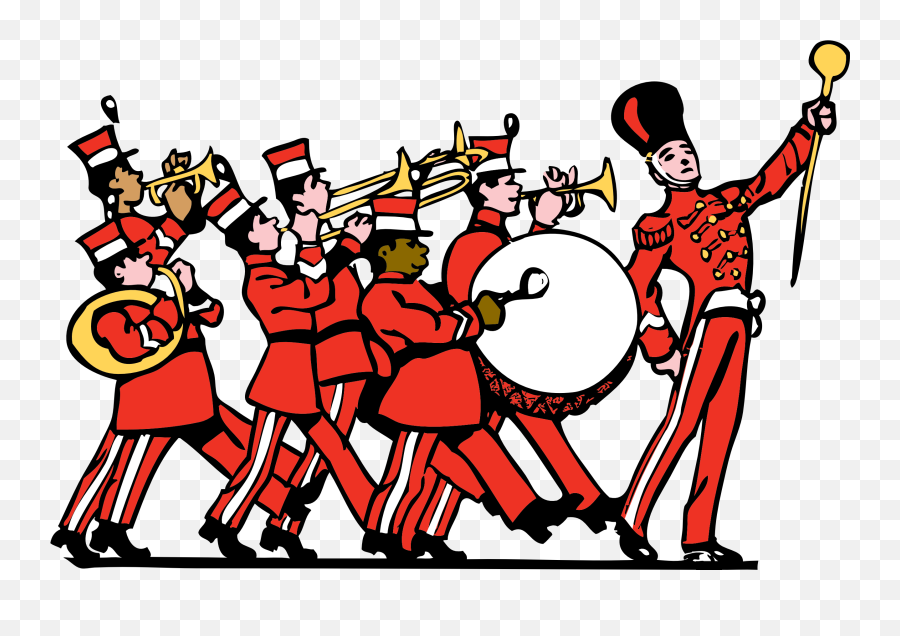 Library Of Band On The Run Royalty Free Png Files - Marching Band Png Emoji,Run Clipart