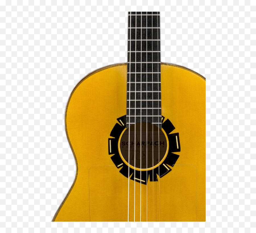 Flamenco Guitars - Scharpach Custom Built Acoustic Master Emoji,Acoustic Guitar Transparent Background