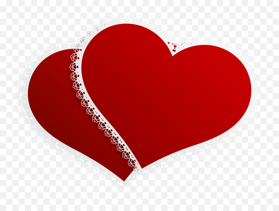 Valentine Double Hearts Decor Png Clipart Picture - Wedding Emoji,Christian Valentine Clipart