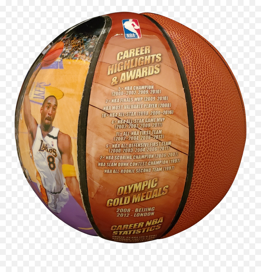 Kobe Bryant Nba Licensed Basketball - For Basketball Emoji,Jerry West Nba Logo