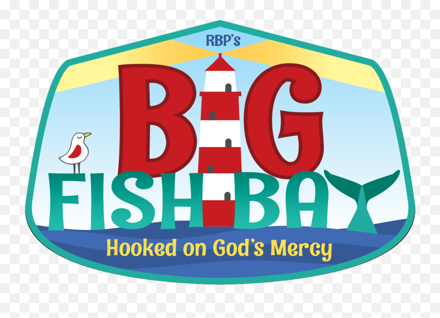 Big Fish Bay Vbs 2020 Regular - Vbs 2020 Big Fish Bay Emoji,Free Church Bulletin Covers Clipart