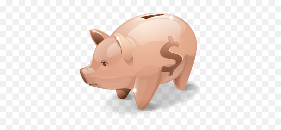 Piggy Bank Dollar Transparent Png - Stickpng Piggy Bank Icon 3d Emoji,Piggy Bank Clipart