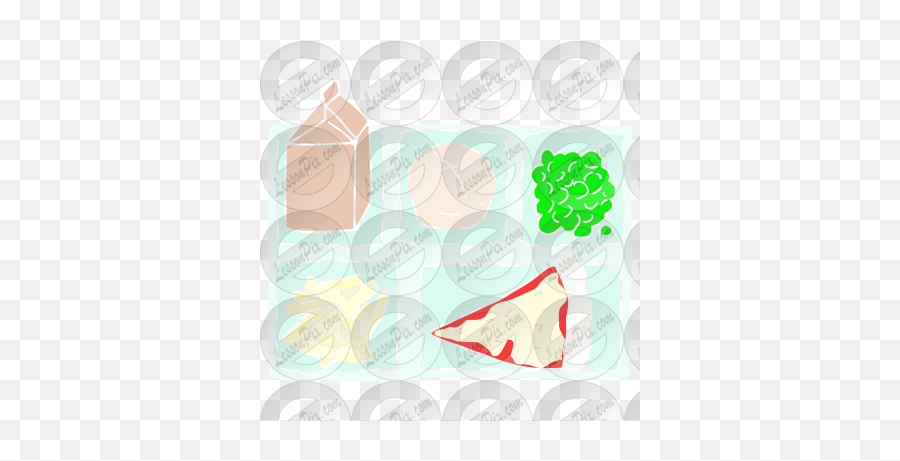 School Lunch Stencil For Classroom - Triangle Emoji,Lunch Clipart