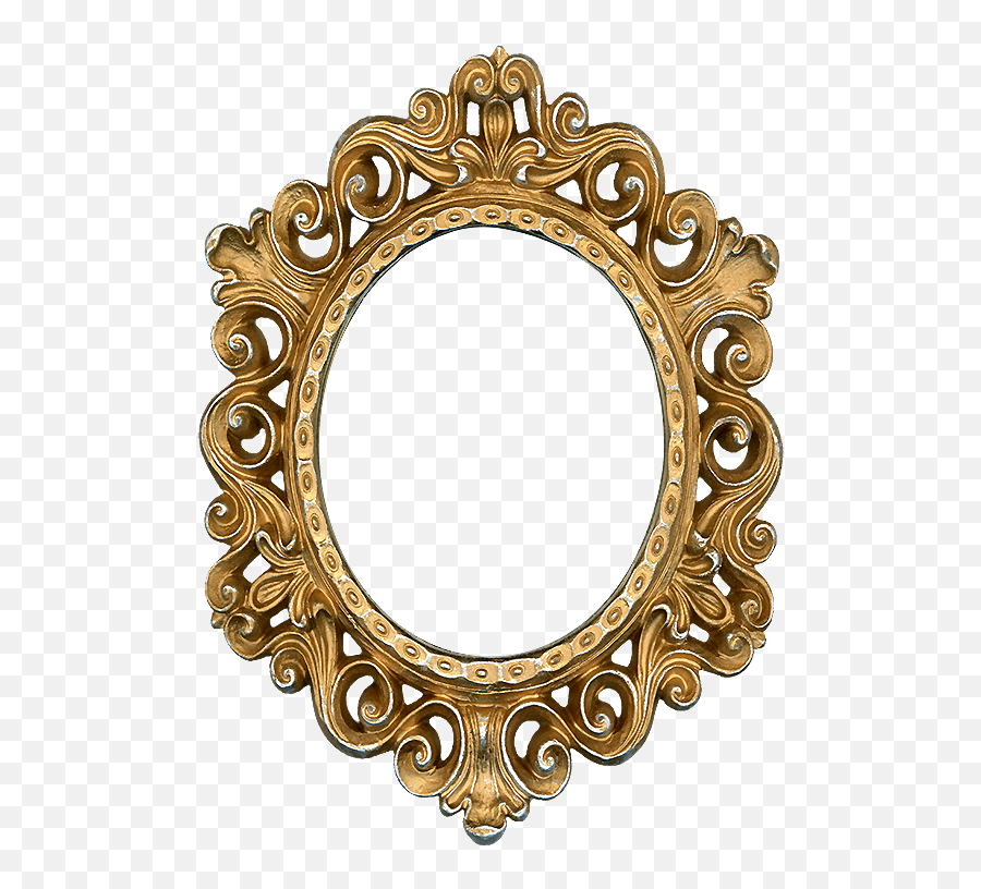 Reflection Clipart Cute Reflection - Vintage Mirror Frames Png Emoji,Clear Png
