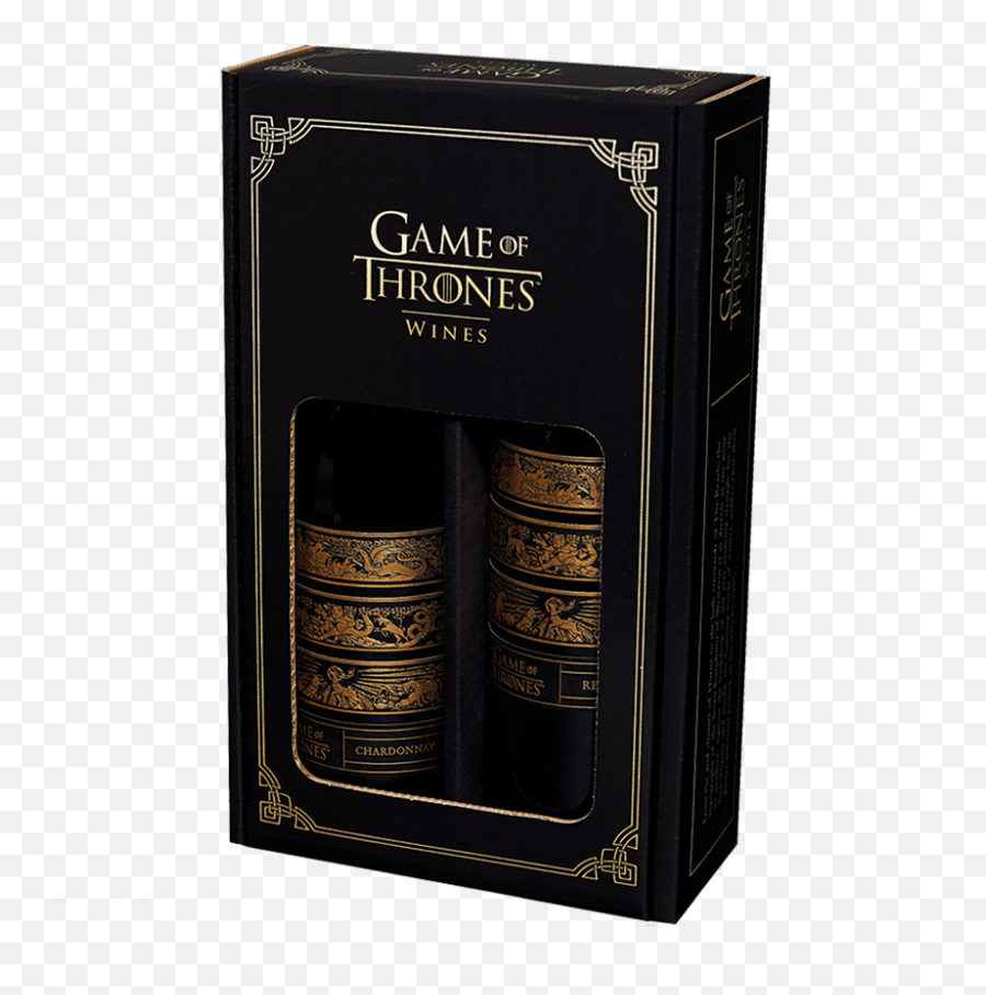 Game Of Thrones Pinot Noir U0026 Chardonnay Gift Pack - Body Spray Emoji,Game Of Thrones Logo