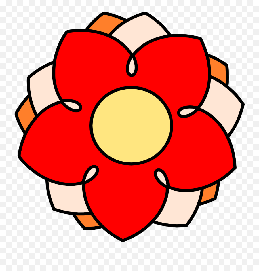 Free Vector Flower Clip Art - Single Flowers Images Clip Art Clipart Single Flower Design Emoji,Free Clipart Flowers