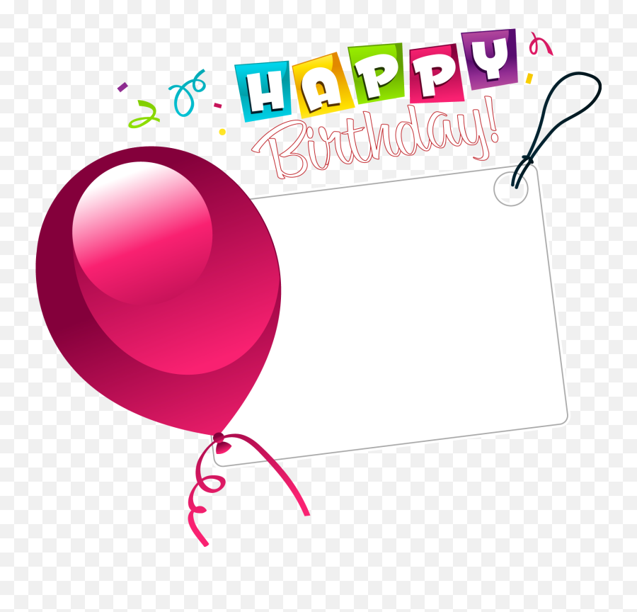 Free Happy Birthday Banner Transparent Download Free Happy - Happy Birthday Sticker Without Background Emoji,Transparent Sticker