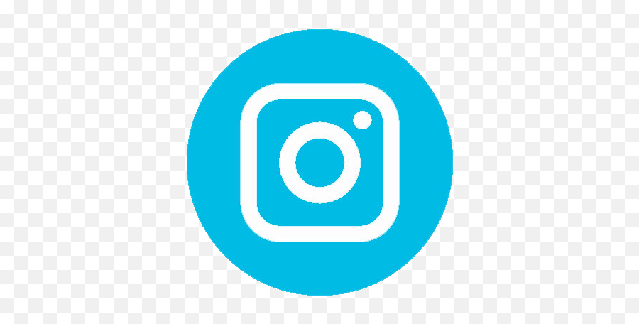 Download Hd Facebook Icon Twitter Icon Instagram Icon - Blue Instagram Logo Blue Hd Emoji,Facebook Icon Png