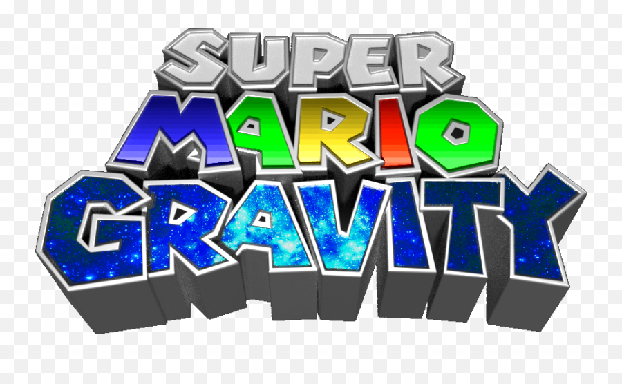Super Mario Gravity - Kuribo64 Super Mario Gravity Emoji,Super Mario Logo