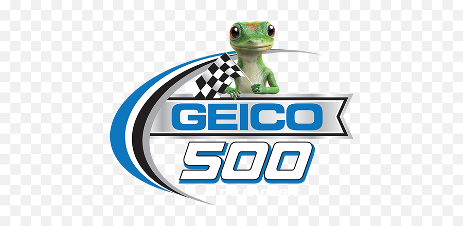 Pit Stop At Talladega Superspeedway - Geico 500 Logo Emoji,Geico Logo