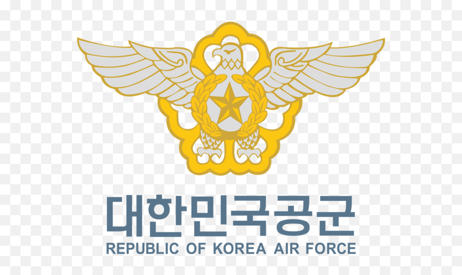 Republic Of Korea Air Force Emblem - Korean Air Force Emoji,Airforce Logo