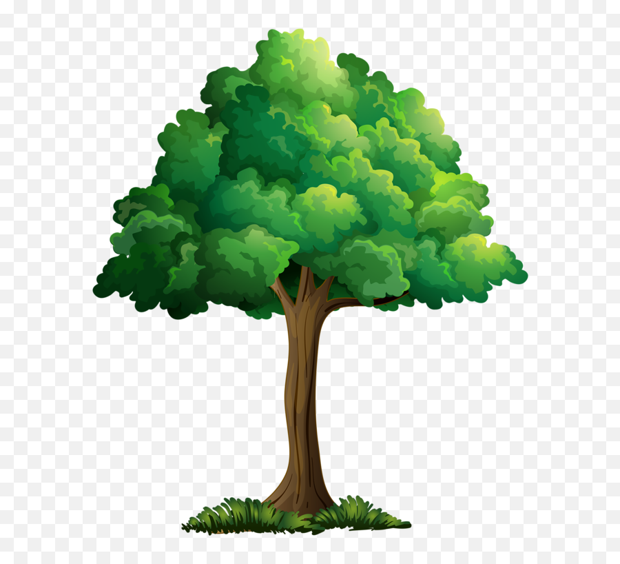 Plant Cartoon Png - Cartoon Trees Picture Tree Emoji,Summer Flowers Clipart