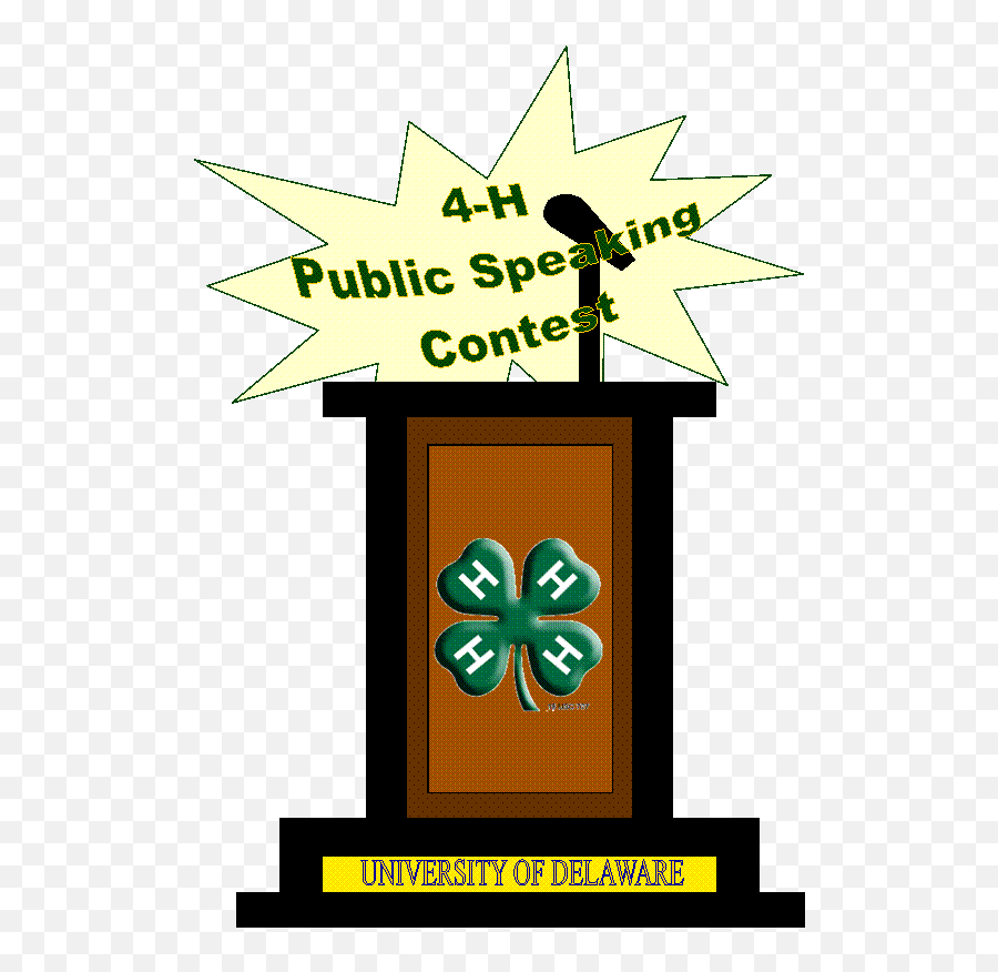 2014 Public Speaking Contest The Sussex Connection Emoji,4h Clipart