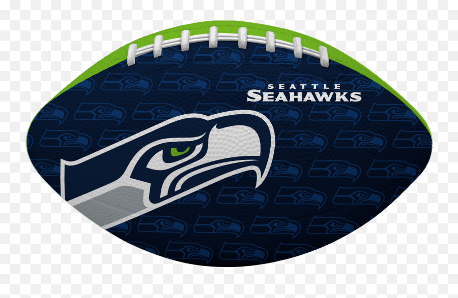 Rawlings Nfl Seattle Seahawks Gridiron Youth Football - Seattle Seahawks Emoji,Seahawks Logo