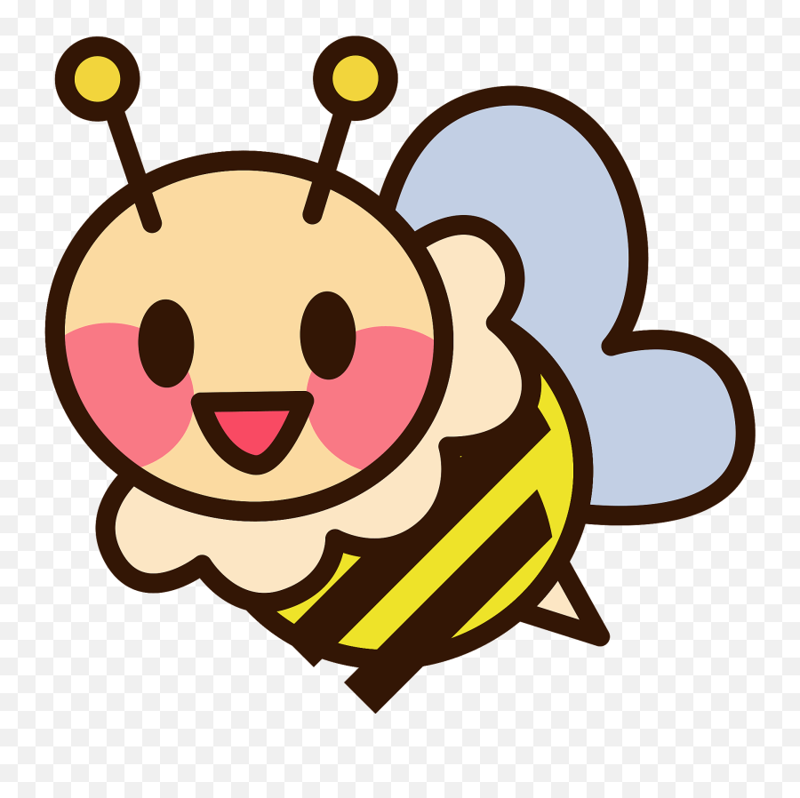 Honey Bee Clipart Free Download Transparent Png Creazilla - Happy Emoji,Bumblebee Clipart