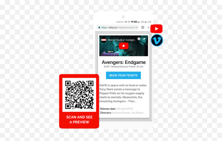 Qr Code Video The Simple Way To Share Your Videos Emoji,Avengers Logo Tattoo